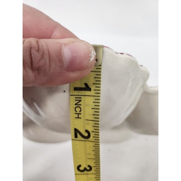 Vintage Maruhon Ware Japan 4 Compartment Serving Dish With Handle Floral Ceramic - Picture 8 of 8